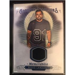 2018 Upper Deck Goodwin Champions Nikko Landeros