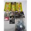 Image 1 : LOT OF ASSORTED FISHING JIGS & HOOKS (N.O.S.)