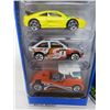 Image 3 : 2 PACKS OF HOTWHEELS GIFT PACK VEHICLES (5/PACK, 10 VEHICLES TOTAL)