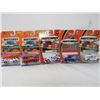 Image 1 : MATCHBOX 5 VEHICLE LOT (POLICE ROBOT TRUCK, 24-HOUR ROOFING, HUMMER, SNORKEL FIRE TRUCK, EXTENDING L