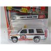 Image 2 : MATCHBOX 5 VEHICLE LOT (POLICE CHEVY IMPALA, CHEVY TAHOE FIRE, FIRE FLOODER, FIRE SAVER, CHEVY TAHOE