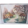 Image 3 : PRINT (COUNTRY SCENE-SIGNED) *FRAMED*