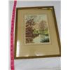 Image 2 : PRINT (FOREST SCENE-SIGNED) *FRAMED*