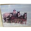 Image 3 : PRINT (HORSE SNOW) *FRAMED*