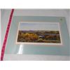 Image 2 : SCENIC PAINTING (AUTUMN BLUFFS) *NUMBERED 64/400* (SIGNED)