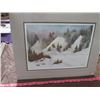 Image 1 : WINTER IN NORTHERN SASKATCHEWAN (NUMBERED PRINT 54/400) *G. EHMAN*