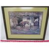 Image 1 : LOT OF HORSE PRINTS (FRAMED)