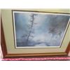 Image 1 : LOT OF 2 PICTURES (MOOSE) *MOUNTAIN LION* *NUMBERED 2130/3000, 2613/3000* (FRAMED) *SIGNED*