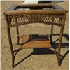 Image 1 : WICKER TABLE (NO GLASS)