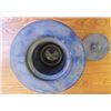 Image 3 : HEAVY BLUE POTTERY WITH LID