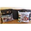 Image 3 : LOT OF 7 CUSHIONS (3 X CHRISTMAS THEMED) *2 X LIONS* (1 BLACK) *1 GREY*