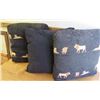 Image 4 : LOT OF 7 CUSHIONS (3 X CHRISTMAS THEMED) *2 X LIONS* (1 BLACK) *1 GREY*