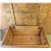 Image 5 : WOOD CHEST (VINTAGE) *ON WHEELS*