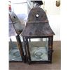Image 3 : LOT OF 2 CANDLE LANTERNS