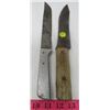 Image 1 : LOT OF 2 KNIVES (VINTAGE) *BUTCHER*