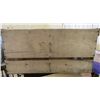 Image 3 : LOT OF 2 WOOD CRATES