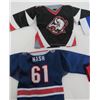 Image 2 : LOT OF 6 MINIATURE HOCKEY JERSEYS (VANEK, LECAVALIER, NASH, RYDER, ZETTERBERG, AND IGINLA)