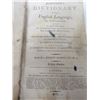 Image 2 : BOOK  (DICTIONARY) *1807*
