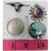 Image 1 : LOT OF JEWELERY AND CANADIAN CONFEDERATION COIN
