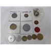Image 1 : LOT OF MISC COINS AND TOKENS