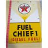Image 1 : TEXACO SIGN (PORCELAIN) *DATE LEFT CORNER 3/11/61?*