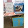 Image 1 : LOT OF 4 SIGNS (WINONA, DAYCO, COCA-COLA, #1 SIGN)
