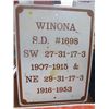 Image 2 : LOT OF 4 SIGNS (WINONA, DAYCO, COCA-COLA, #1 SIGN)