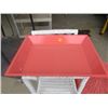 Image 2 : LOT OF FURNITURE (WICKER FOOT STOOL AND STAND) *TRAY*