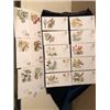 Image 2 : LOT OF 16 AUDUBON SOCIETY POSTCARDS (BIRDS AND FLOWERS OF THE 50 STATES)