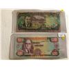 Image 1 : LOT OF 2 JAMAICAN BANK NOTES (100-1992, 20-1984)