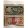 Image 2 : LOT OF 2 JAMAICAN BANK NOTES (100-1992, 20-1984)