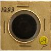 Image 1 : ONE CENT COIN (LARGE, CANADA) *1899*