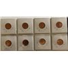 Image 2 : LOT OF 8 PENNIES (CANADA) *1958* (RED MS66)