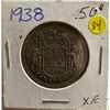 Image 1 : FIFTY CENT COIN (CANADA) *1938*