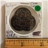 Image 1 : COCA COLA TOKEN (READS: BETTY SAY'S, THIS IS ON THE HOUSE-FREE BOTTLE OF COKE) *VINTAGE*
