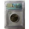 Image 2 : TWENTY FIVE CENT COIN  (ICG CERTIFIED ENCASED) *USA (WEST VIRGINA) 2005 D*