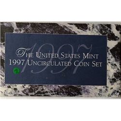 LOT OF TWO -1997 UNC US COIN SET (EACH SET HAS TWO COMPLETE SETS OF DENVER &  PHI. MINTS WITH PAPERS