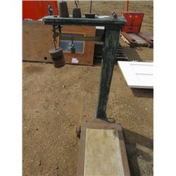 PLATFORM SCALE (WITH WEIGHTS)