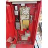 Image 2 : COCA-COLA COOLER (VINTAGE) *MODEL 55* (HAS COIN MECHANISM) *SHELVING*