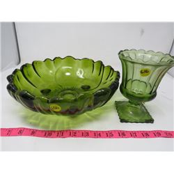 VASE AND FRUIT BOWL