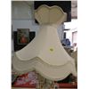 Image 2 : LOT OF 2 LAMPS WITH SHADES ( ANTIQUE) *TEARDROP LAMPS*