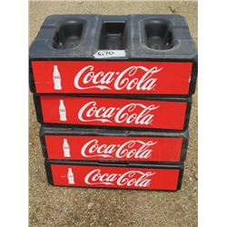 LOT OF 4 COCA-COLA TRAYS