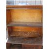 Image 2 : BARRISTER BOOKCASE (4 PIECES) *MISSING DOORS* (STACKABLE OR FREE STANDING)