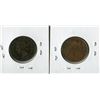 Image 2 : LOT 2 ONE CENT COINS (1859 AND 1888) *CANADA*