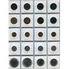 Image 2 : LOT OF 20 COINS (8 X LARGE ONE CENT COINS 1876-1916) *4 X ONE CENT COINS 1922-1969* (4 X FIVE CENT C