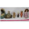 Image 1 : LOT OF 6 DOLLS (VINTAGE) *KEWPIE, ETC*