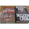 Image 1 : LOT OF 2 STEPHEN KING NOVELS (PET CEMETARY AND SKELETON CREW)