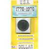 Image 1 : ONE DOLLAR COIN (1776-1976 COMMEMORATIVE ISSUE) *USA* (DWIGHT D. EISENHOWER)
