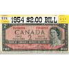 Image 1 : TWO DOLLAR BILL (1954) *CANADA*