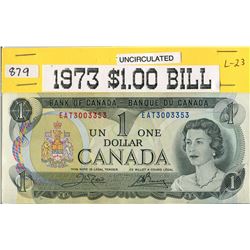 ONE DOLLAR BILL (1973) *CANADA*